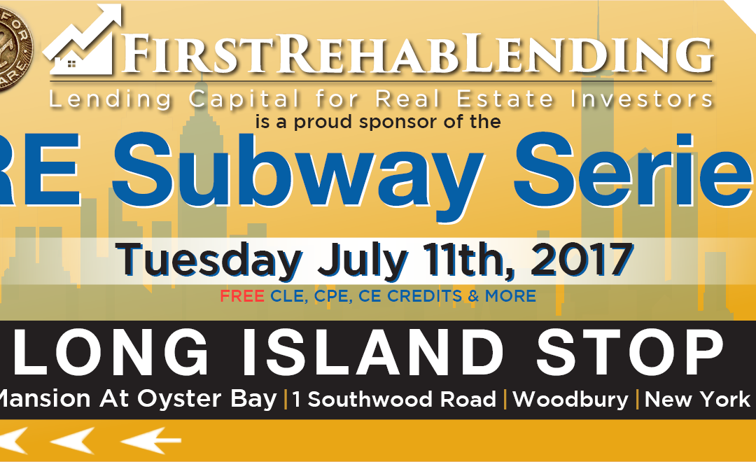 Event: July 11th, Real Estate Subway Series, Long Island Stop